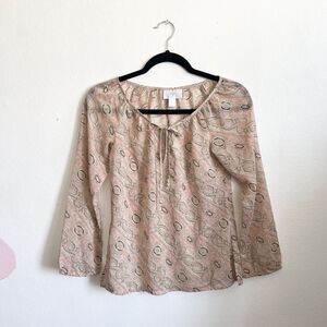 Vintage Y2K Paisley Top, Fairycore, XS, Boho Chic,‎ Vacation